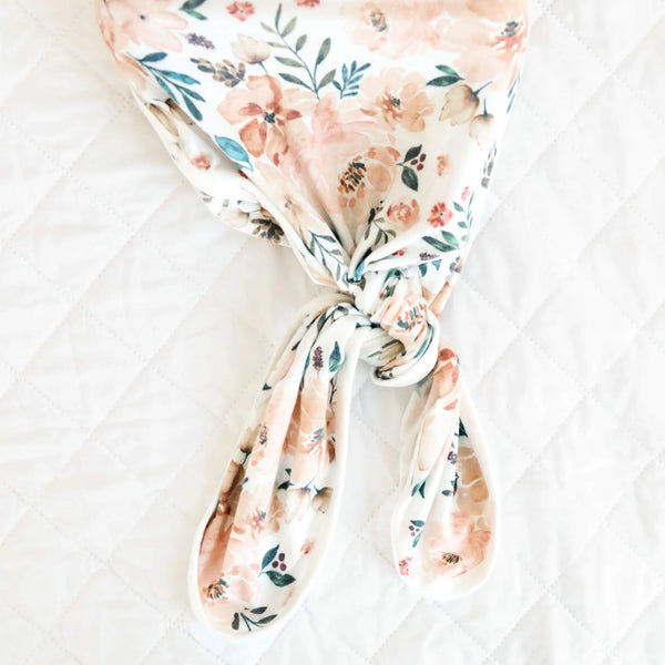 Newborn Knotted Gown in Autumn