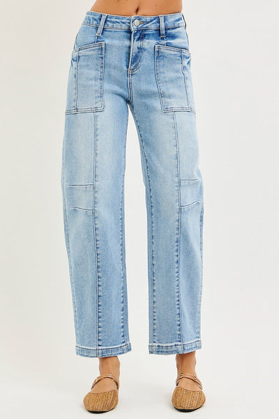 Risen Slouchy Ankle Boyfriend Jean