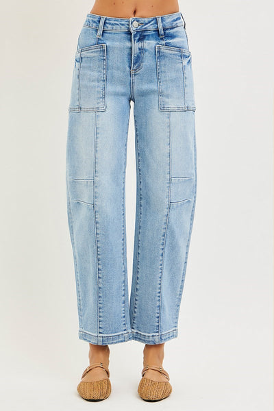 Risen Slouchy Ankle Boyfriend Jean