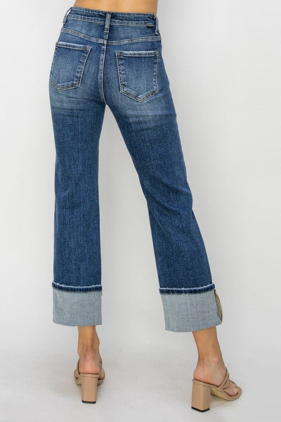 Mid Rise Straight Jean