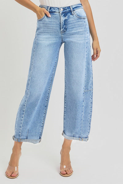 The High Rise Barrel Jean