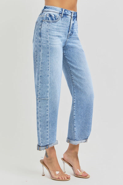 The High Rise Barrel Jean