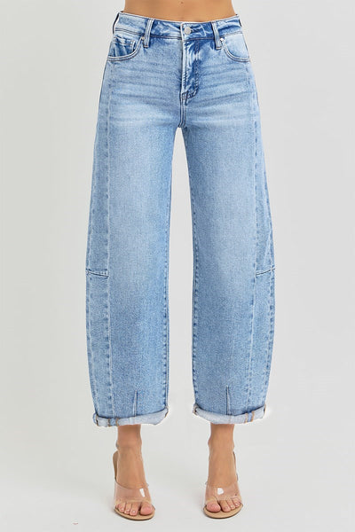 The High Rise Barrel Jean