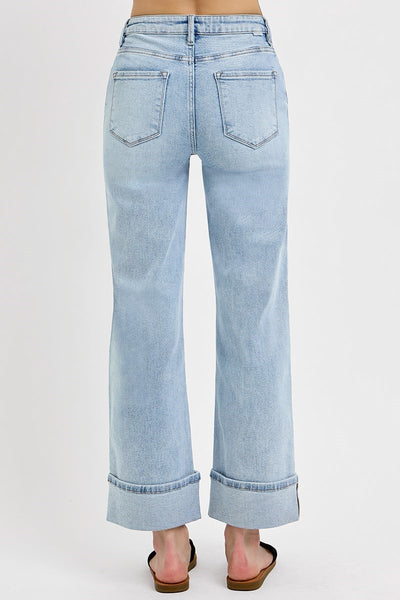 Risen High Rise Straight Jean