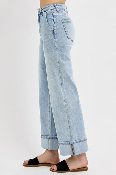 Risen High Rise Straight Jean