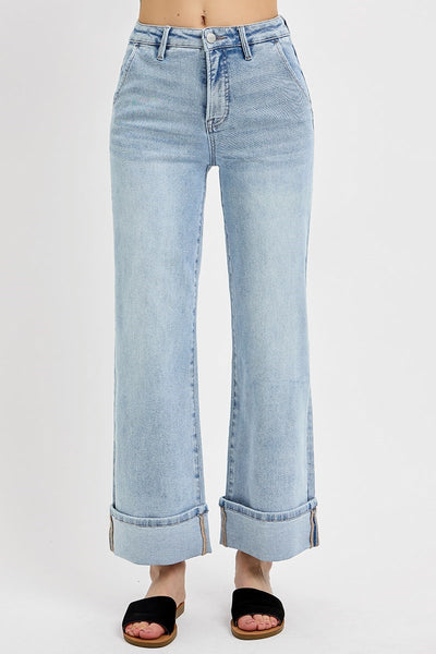 Risen High Rise Straight Jean