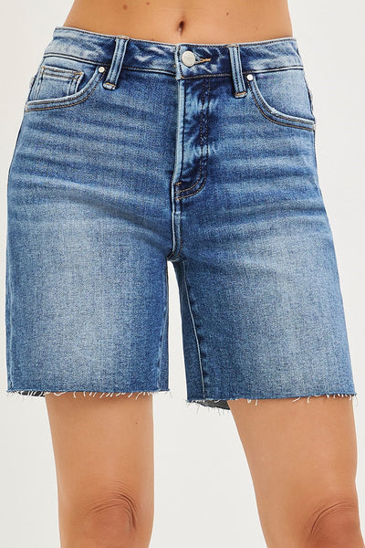 Risen High Rise Mid Length Shorts