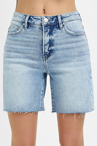 Risen High Rise Mid Length Shorts