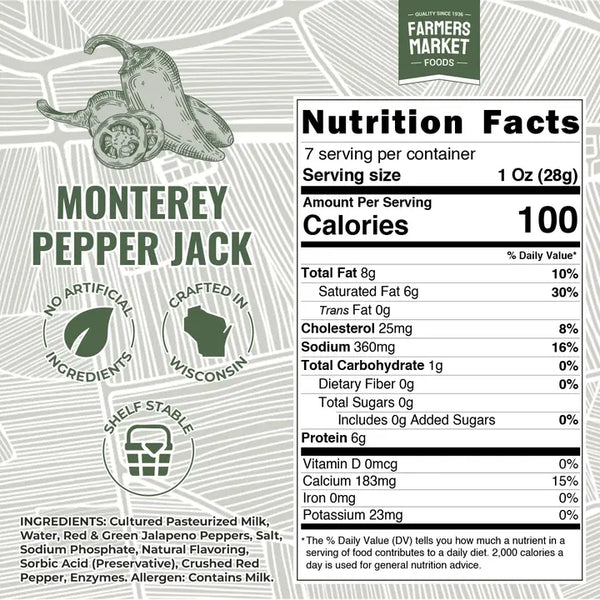 Monterey Pepper Jack Cheese