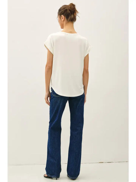 Be Cool Classic Cap Sleeve Tee