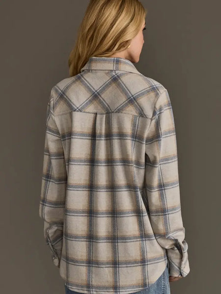 Plaid Button Up Long Sleeve