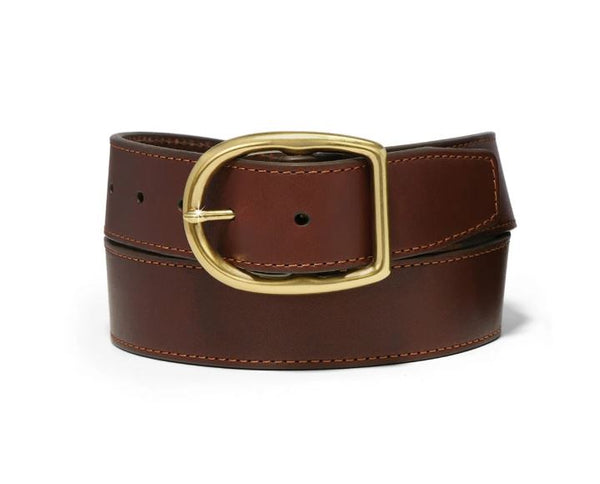 Brighton Ambrose Belt in Black & Brown