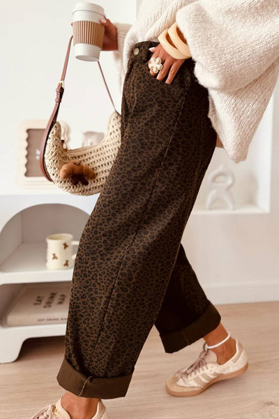 Leopard Jeans