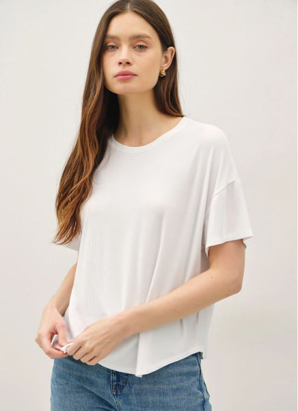 Drop Shoulder Boxy Tee