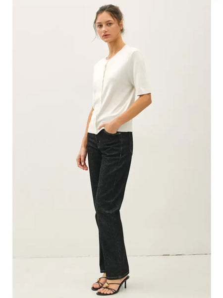 Be Cool Crew Neck Cardigan