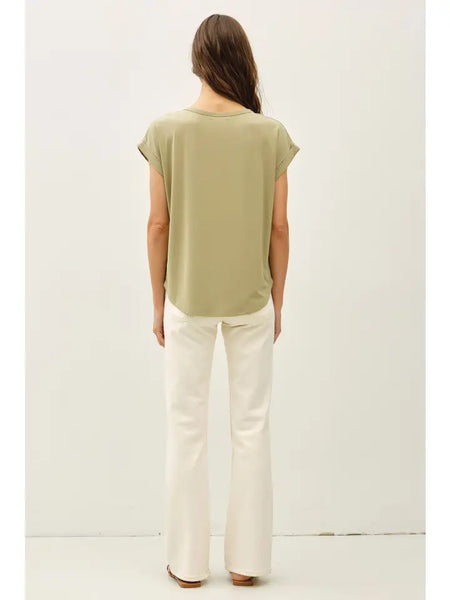 Be Cool Classic Cap Sleeve Tee