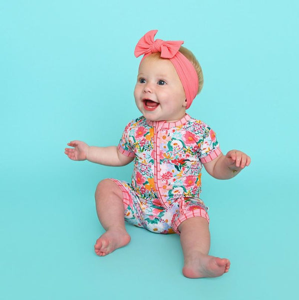 Shorty Zip in Cecelia Floral