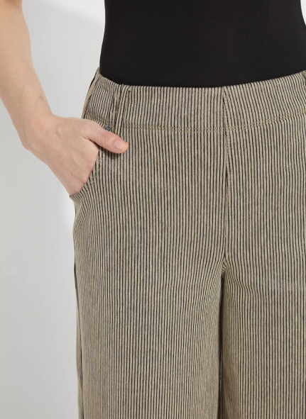 Clarke Wide Leg Denim in Everwood Sheen Line