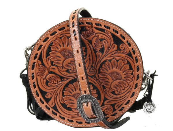Circle Tote Tooled