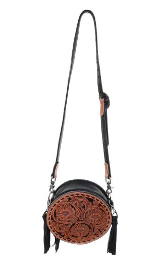 Circle Tote Tooled