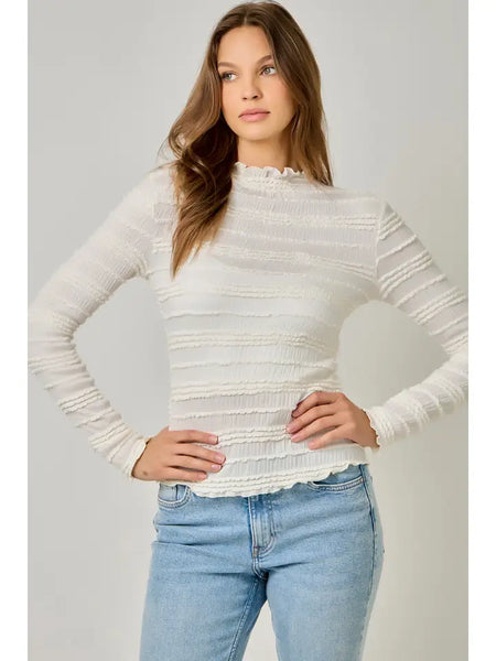 Lettuce Edge Knit Top
