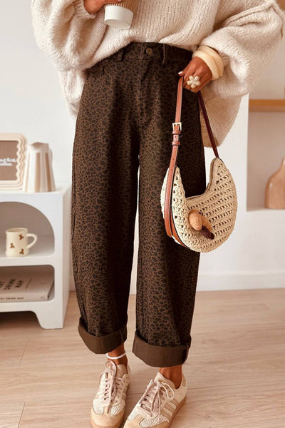 Leopard Jeans