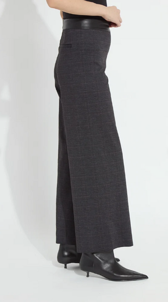 Denver Hi Waist Wide Leg Printed Ponte