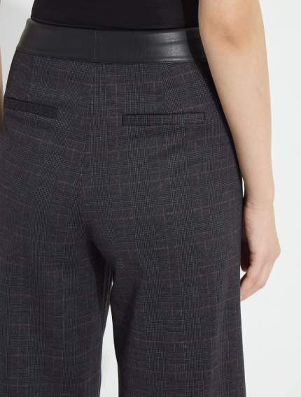 Denver Hi Waist Wide Leg Printed Ponte