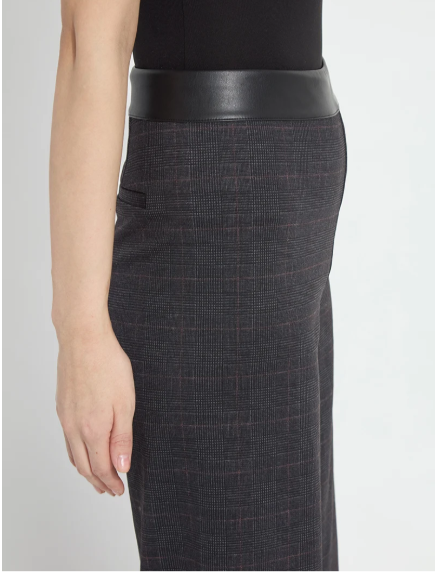 Denver Hi Waist Wide Leg Printed Ponte