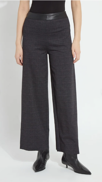 Denver Hi Waist Wide Leg Printed Ponte