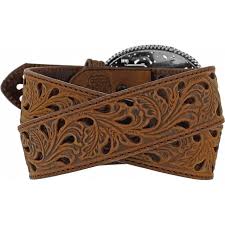 Brighton Pierced Filigree Trophy Belt