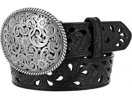 Brighton Pierced Filigree Trophy Belt