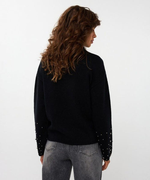 Esqualo Sweater with Pearl Detail