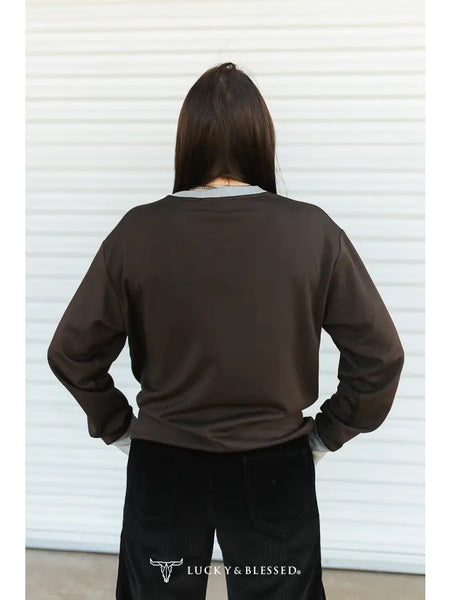Bucking Rodeo Pullover