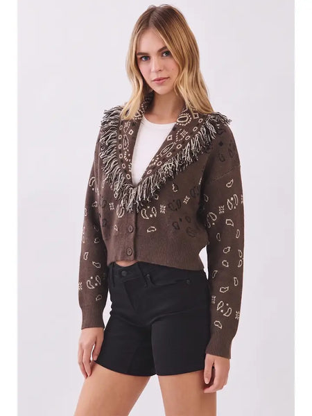 Boho Style Knit Cadigan