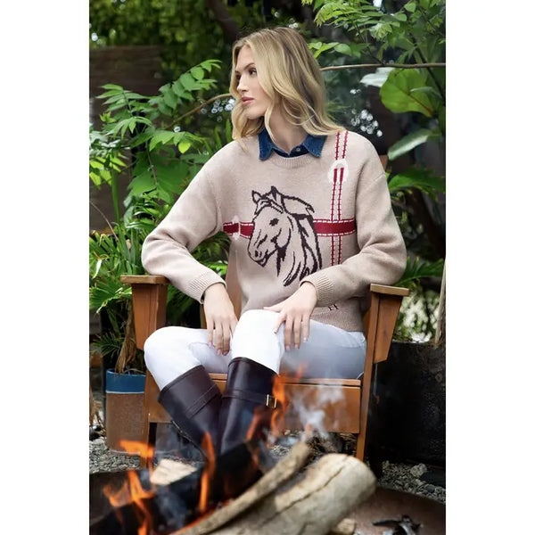 Equestrian Horse Sweater