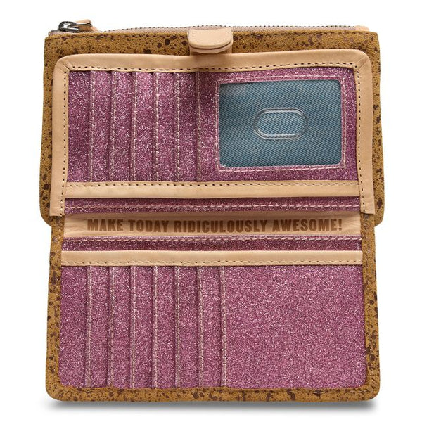 Consuela Slim Wallet in Cider