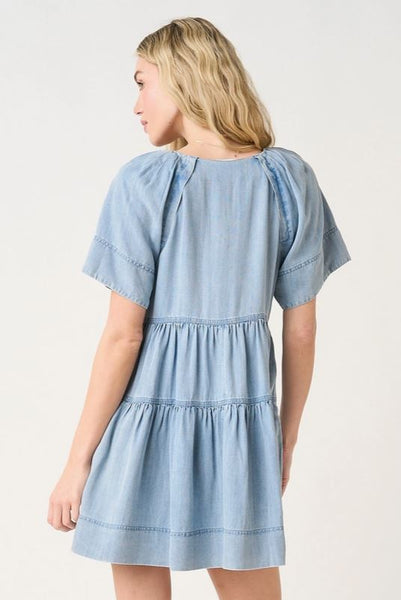Denim Tencel Dress