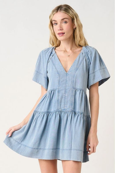Denim Tencel Dress