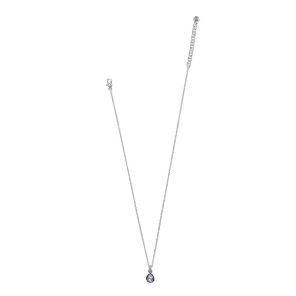 Halo Gemma Petite Teardrop Necklace