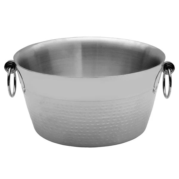 Wilton Armentale 12Qt Double Walled Hammered Beverage Tub