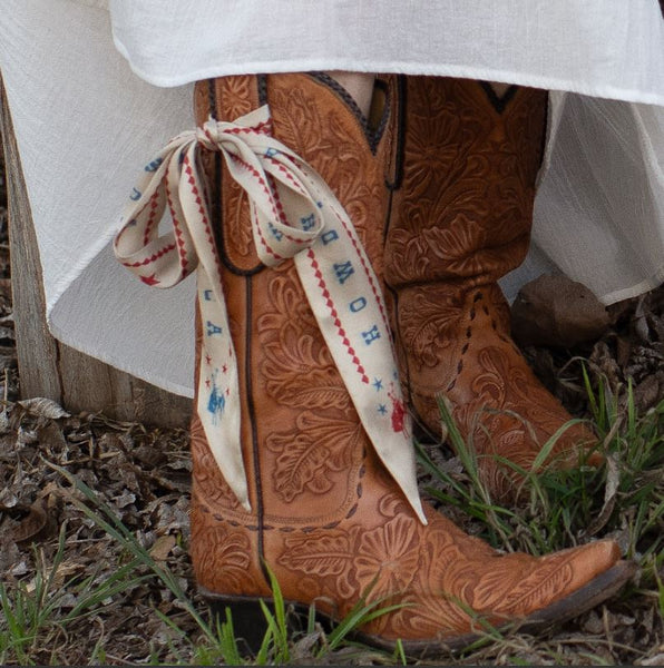 Fringe Scarves Howdy America Twilly