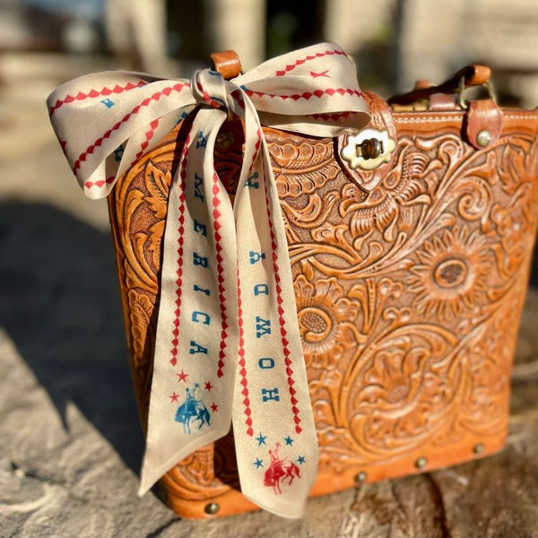 Fringe Scarves Howdy America Twilly