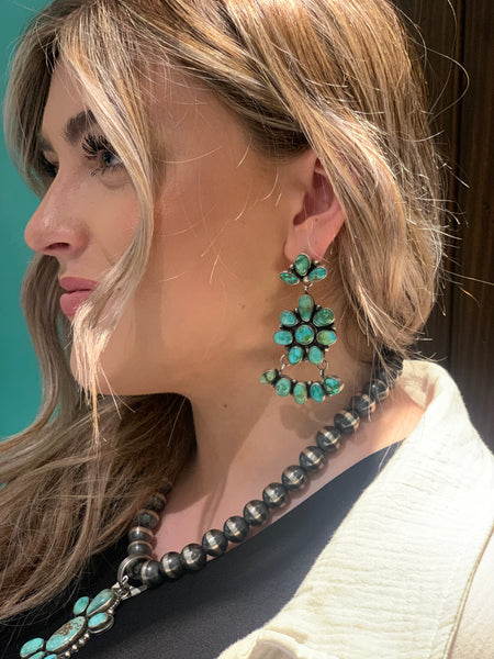Statement Turquoise Earring