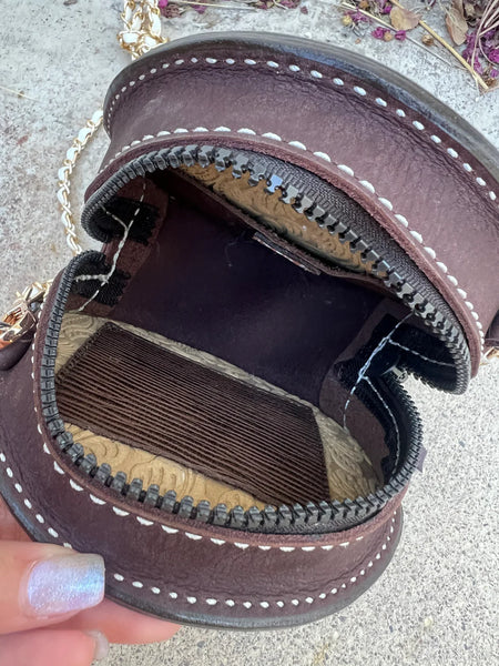 The Country Girl Coin Bag in Malibu Barbie