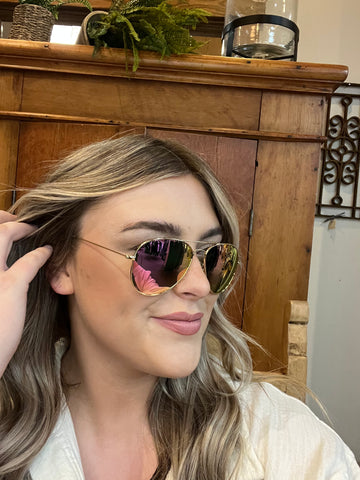 Cruz DIFF Mirrored Sunglasses