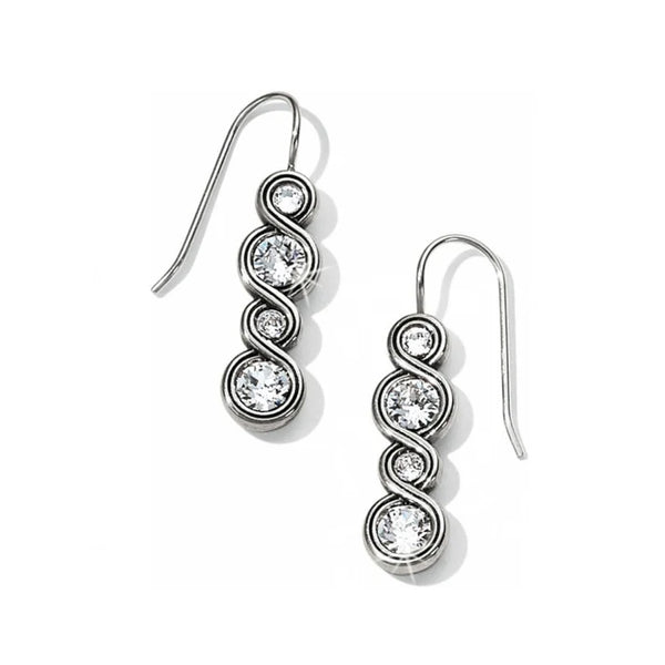 Brighton Infinity Sparkle French Wire Earrings