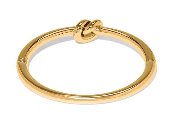 Brighton Interlok Single Knot Hinged Bangle