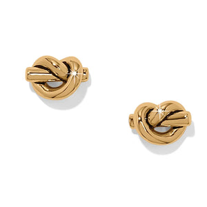 Brighton Interlok Single Knot Mini Earring