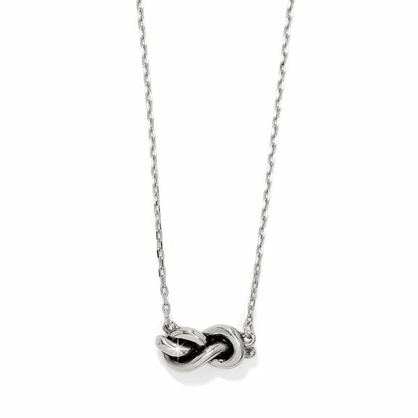 Brighton Interlok Single Knot Petite Necklace